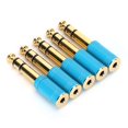 thumbnail image 4 of 5PCS 6.5mm 1/4” Male to 3.5mm 1/8” Female Audio Cable Adapter Plug for Guitar SpeakerBlue, 4 of 8