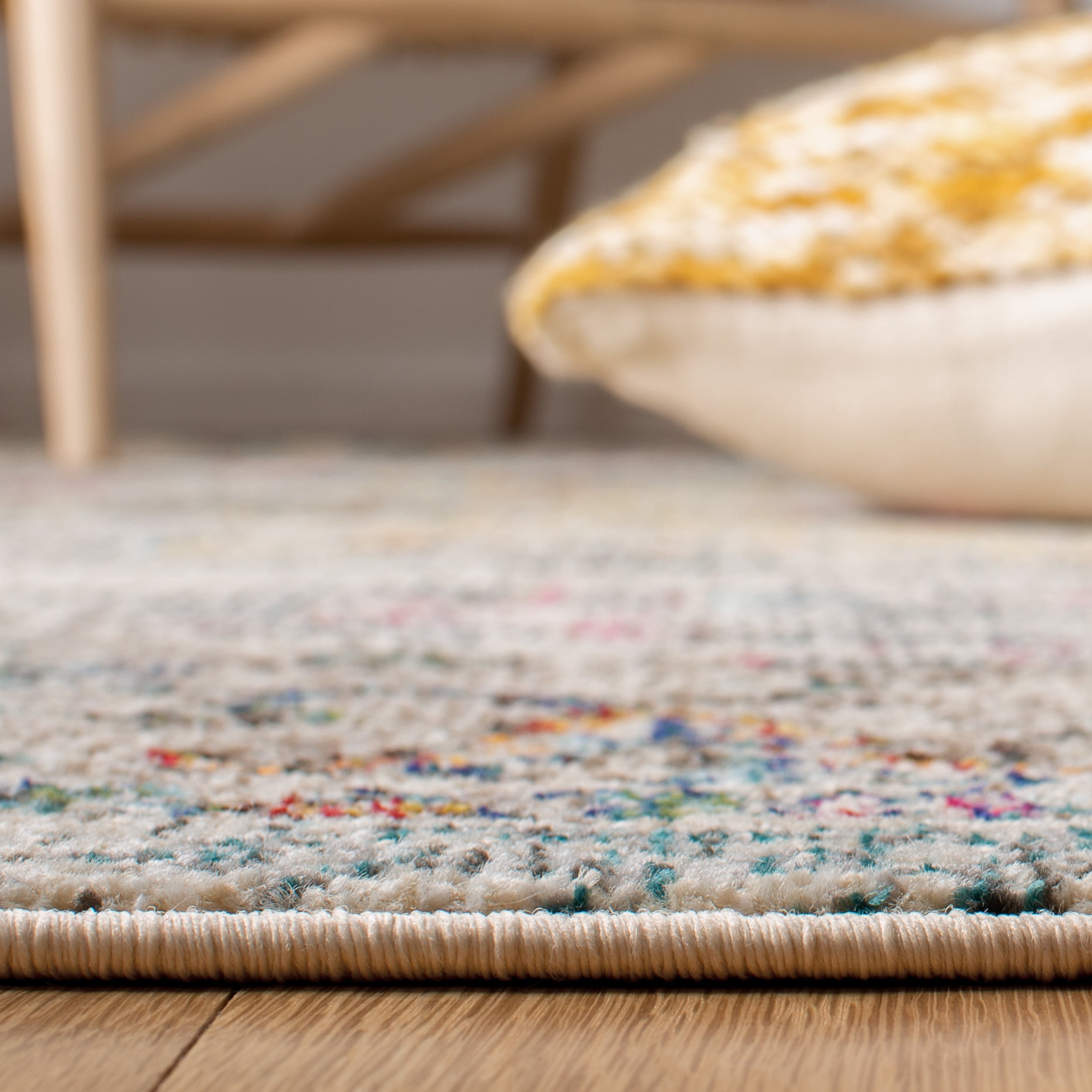SAFAVIEH Madison Dalia Oriental Area Rug, Grey/Gold, 5'3" x 7'6"