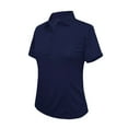 thumbnail image 1 of Monterey Club Women's Medium Weight Pique Solid Golf Polo Shirt #2360, 1 of 2