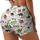 thumbnail image 1 of Fotbe Dinosaur Shorts Sin Costuras – Shorts Deportivos de Cintura Alta para Mujer, Elásticos para Gimnasio, Yoga, Running o Ciclismo-Medium, 1 of 8