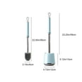 thumbnail image 3 of Clearance Under $10 Skegnu Toilet Brush With Hard Bristles Bathroom Cleaning Bowl Brush Kit Modern And Compact Toilet Cleaner Brush Long Handle Bristles For Bathroom Toilet Cleaner, 3 of 9