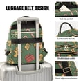 thumbnail image 3 of FORMRS Mini Backpack Purse for Women Quilted Travel Daypack Casual Shoulder Bag, Yellow Christmas Gingerbread, 3 of 7