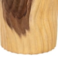 thumbnail image 6 of bali & pari Fuchsia Boho Side Table, 12"W, Natural Brown, 6 of 9