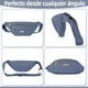 thumbnail image 2 of Cangurera PKDEF Negra Deportiva con Cinturón Impermeable Ajustable para Mujer, 2 of 7