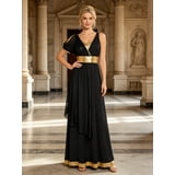 Ruman Robi Moggemol Women Ancient Greek Roman Goddesses Princess Queen Toga Dress ...