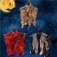 thumbnail image 2 of Inteprter Colgador de terror colgante esqueleto tamaño compacto pared colgante fiesta calcomanía exquisita decoración de Halloween con cordón Kits de decoración para fiestas C Inteprter HA043946-03, 2 of 6