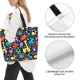 thumbnail image 3 of Disketp Colorful Air Balloons1 Bolsa Tote Estampada para Mujer, Bolso de Hombro y de Mano para Compras y Viajes, 3 of 8