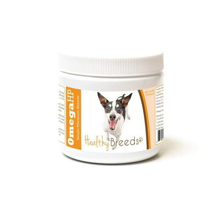 Healthy Breeds  Rat Terrier Omega HP Fatty Acid Skin & Coat Support Soft Chews