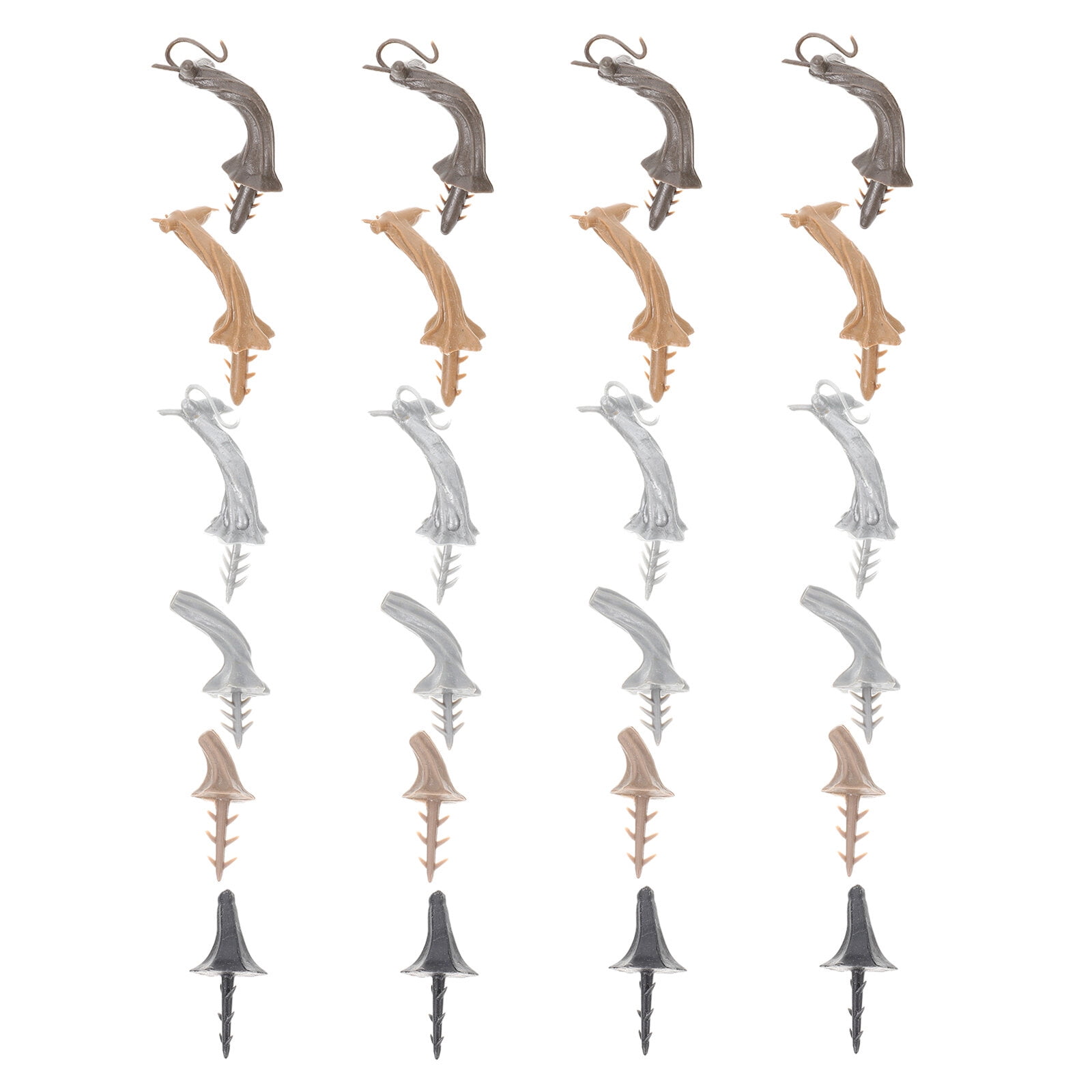 NUOLUX 24pcs Halloween Pumpkin Stems Fake Pumpkin Stems Halloween