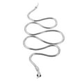 thumbnail image 4 of LABSERRON Snake Alloy Necklace 35.8In Coiled Multi Layered Pendant Chain For Party Wear, 4 of 8