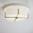 thumbnail image 6 of 52594CPZ Kichler Lighting Malen - 4 Light Flush Mount-8.25 Inches Tall and 20 Inches Wide-Champagne Bronze Finish, 6 of 6