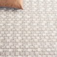 thumbnail image 6 of SAFAVIEH Revive Stacy Geometric Polyester Area Rug, Ivory/Taupe, 9' x 12', 6 of 7