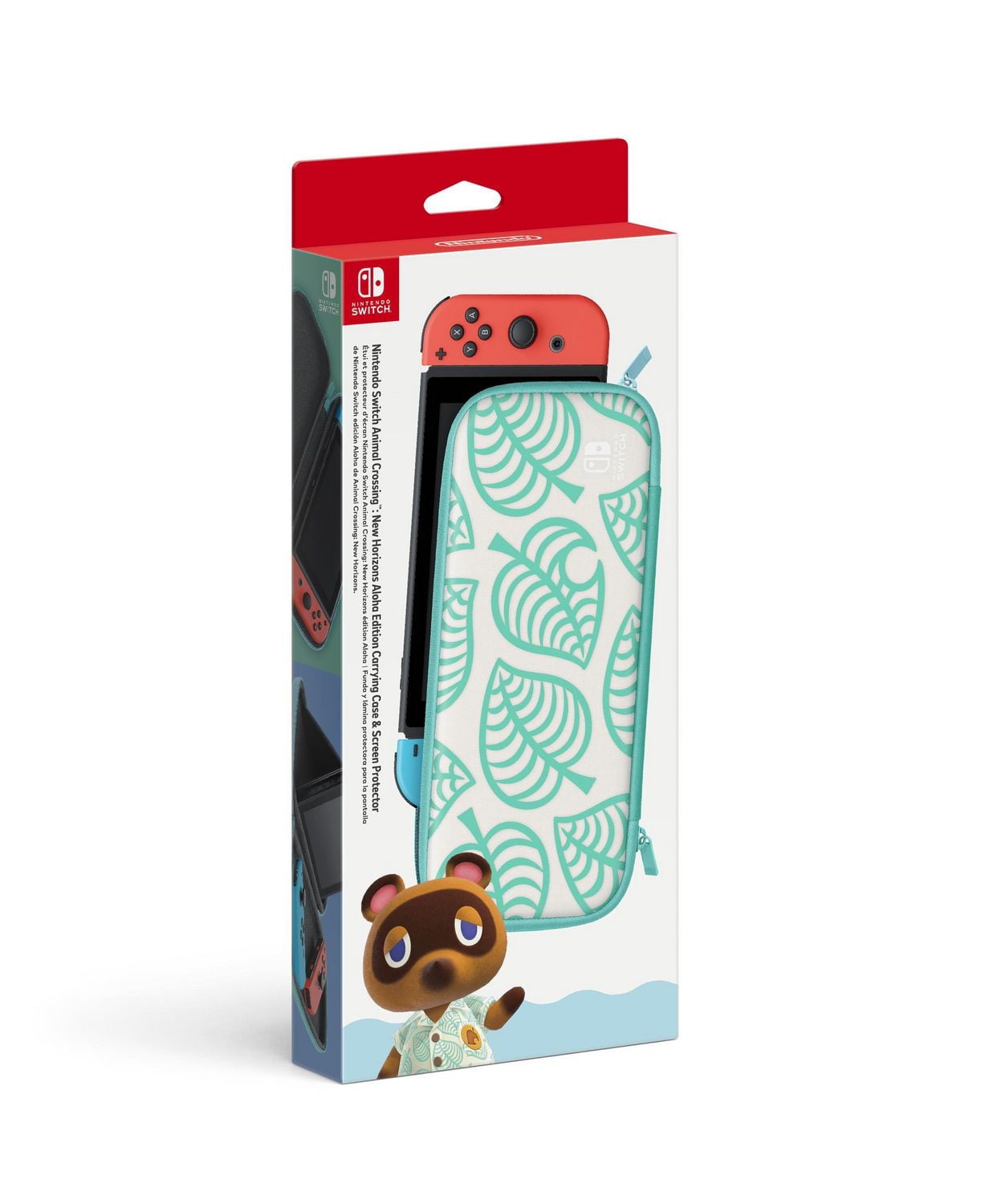 Nintendo Switch Animal Crossing™: New Horizons Aloha Edition Carrying Case & Screen Protector (Nintendo Switch), Nintendo Switch
