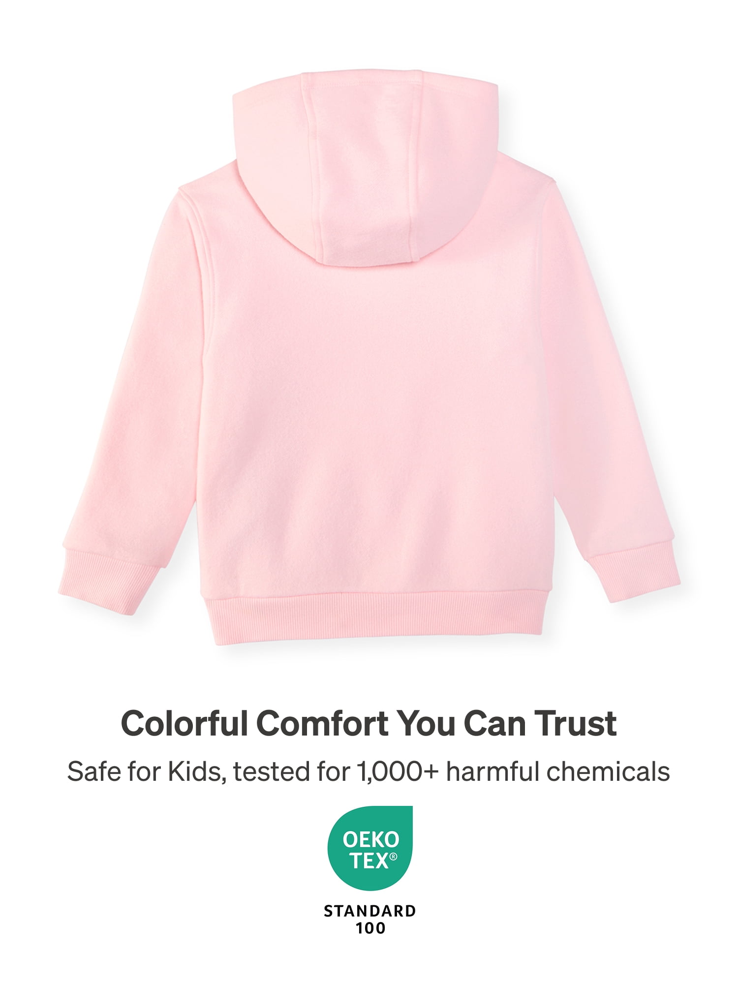 Color Mix by Garanimals Kids Fleece Hoodie, Sizes 6–16