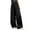 Black, variant on Jgppe Girls Casual Pants Ice Silk Comfy Quick Dry Lightweight Elastic High Waist Wide Leg Trousers 5-16 Years