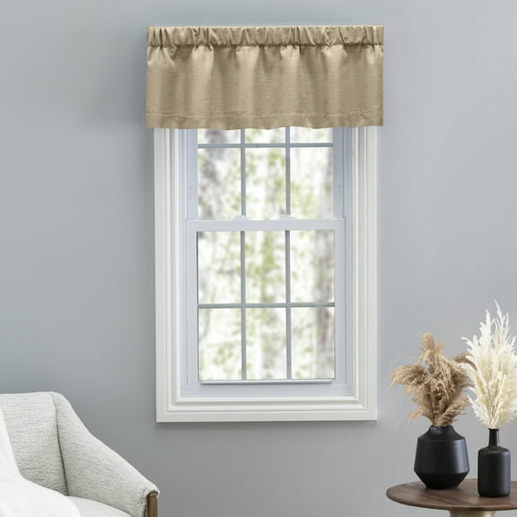 Ricardo Grasscloth Lined Valance