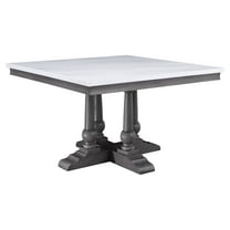 ACME Yabeina Square Dining Table in Gray Oak