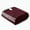 Burgundy, variant on Merino Wool Blanket 62 x 86 Inch, Warm Thick Washable Blanket for Bed, Sofa, Camping, Outdoor Activities, Sporting Events and All Season Use