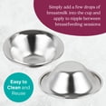 thumbnail image 4 of Copas de lactancia Nurse & Nourish Silver [4 tazas] para amamantar, 4 of 7