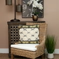 thumbnail image 2 of Parkland Collection Leopold 17.72" Square Fabric Throw Pillow in Beige/Gold, 2 of 3