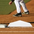 thumbnail image 1 of Luxshiny 3Set Baseball Training Plates TPE White Triangular Design for Performance Boost, 1 of 7