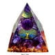 thumbnail image 2 of Energía cristalina Pyramid Sculpture Mould Recolección de riqueza Prosperidad Meditación Curación Gema Suprupos de adornos, 2 of 9