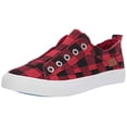 thumbnail image 2 of Blowfish Malibu Espadrilles de Jeu pour Femmes, Carreaux Buffalo Rouges, 65 US, 2 of 3