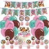 Birthday Party Supplies For Spirit Riding Free Horse Includes Banner - Big Cake Topper - 18 Balloons - 12 Small Cupcake Toppers