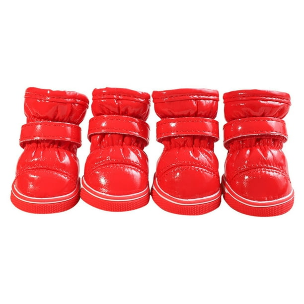 Botas Para Mascotas Botas Para La Nieve Transpirables Botas Para Perros De Exterior Cómodas Y Protectoras Zapatos De Invierno Para Cachorros Perros Grandes