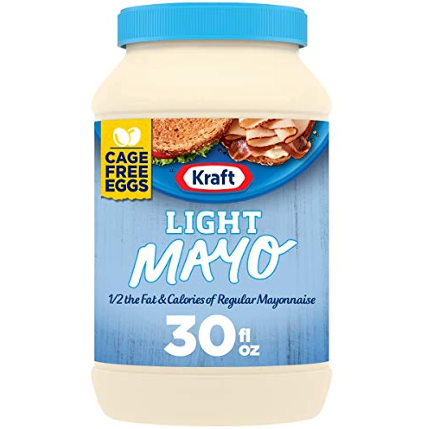 Kraft Light Mayo, 30 Fl Oz Jar