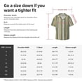 thumbnail image 5 of Haiem Colourful stripes Pattern Men's Casual Shirts Short Sleeve Button Down Shirts Fashion Textured Summer Beach Shirt-XX-Large, 5 of 5