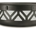thumbnail image 2 of CASTLECREEK 47" Fire Pit with BBQ Grate Geometric, 2 of 2