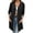 Black, variant on Jackets for Women, Women's Button Down Cardigan Sweater V Neck Long Sleeve Patch Pockets