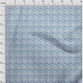 thumbnail image 4 of oneOone Polyester Spandex Teal Blue Fabric Floral Sewing Fabric By The Yard Printed Diy Clothing Sewing Supplies 56 Inch Wide, 4 of 5