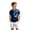 Blue, variant on Coerni Boys Polo Shirt England Football Shirt Graphic Print Golf Short Sleeve Lapel T-shirt Summer Casual Fashion Kids Clothes
