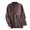 Coffee, variant on WREESH Fashion Cardigan Women's Solid Color Botton Fall and Winter Long Sleeve Loose Sweater Top Sweater Beige