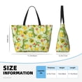 thumbnail image 4 of Balery Cartoon Dinosaurs Beach Travel Bag - Water-Resistant, Large Capacity Lightweight Tote with 7 Pockets for Women and Men - Perfect for Beach, Pool, Gym, and Travel, 4 of 7