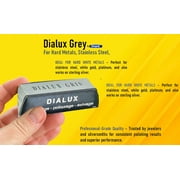 Dialux Grey Polishing Compound Rouge Gris Dialux Gray Stainless Polish 2 Bars