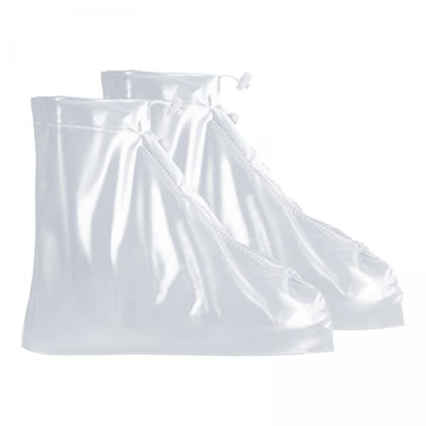 Paquete de 2 a 6 fundas para zapatos de lluvia a prueba de lluvia con cremallera, suela antideslizante resistente al agua 2 piezas