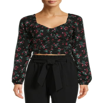 Madden NYC Junior's Ruched Corset Top
