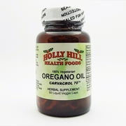 Holly Hill Health Foods, 100% Vegetarian Oregano Oil, Supports Immune Health, 60 Liquid Vegetarian Capsules