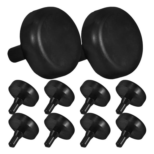 KAKOWELY 20pcs Adjustable Rubber Brake Block Stoppers For Automotive Brake Clutch Pedal Brake Light Switch Replacement Brake Pedal Stop Pad Car Pedal Pads Brake Pedal Rubber Stopper