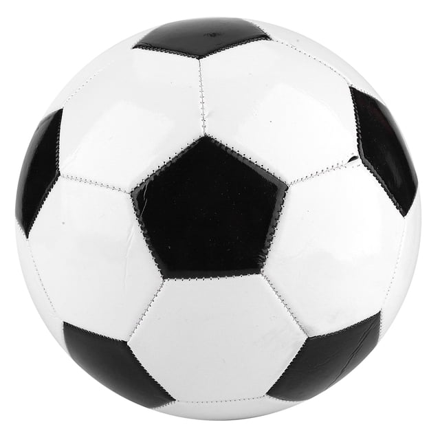 Balón de fútbol NikouMX tamaño 5 color blanco y negro