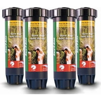 (4)  Rain Bird SP40AP 4" 600-Series SurePop Pop-Up Sprinklers Adjustable 360-Degree Spray Pattern