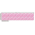 thumbnail image 2 of Ambesonne Love Fabric by the Yard Upholstery, Swirling Tailed Hearts Pattern, 3 Yards, Pink and White, 2 of 4