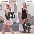 thumbnail image 6 of Large Capacity Tote Bag,Spooky Halloween Silhouette Pattern Handbag Fashion Luxury Tote Bag,15.7"x13"x 5.1" Inches,Laptop Compatible, 6 of 6