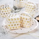 thumbnail image 2 of AWELL Caja de dulces de regalo blanca a granel con puntos dorados 2x2x2 pulgadas con cinta Caja de regalo para fiestas Puntos dorados Paquete de 50, 2 of 5