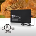 thumbnail image 5 of iPower 8X12 Inch Reptile Heat Pad Under Tank Heater Terrarium Warmer Heating Mat and Digital Thermostat Controller for Turtles Lizards Frogs and Other Small Animals, 5 of 5