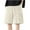 White, variant on Havenre Men's Casual Cargo Shorts Trendy Big and Tall Regular Fit Elastic Waist Drawstring Lightweight Summer Beach Shorts with Pockets Black XL