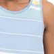 thumbnail image 4 of Tank Top Con Rayas Para Hombre Quarry Color Azul, 4 of 4